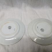 Wolf Mill Plate Plates 452 Old Vintage Lot of 2