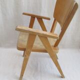 Vintage armchair child compass feet