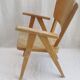 Vintage armchair child compass feet