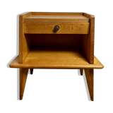Bedside table with compass feet