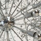 XL Chrome "Sputnik" chandelier