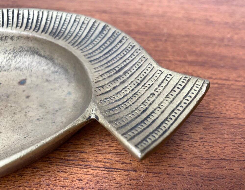 Bronze ashtray from the mid-century, 1950s.