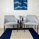 Set  de 4 fauteuils design Arper Saari