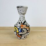 Vase signed Marius Bessone ceramic Vallauris