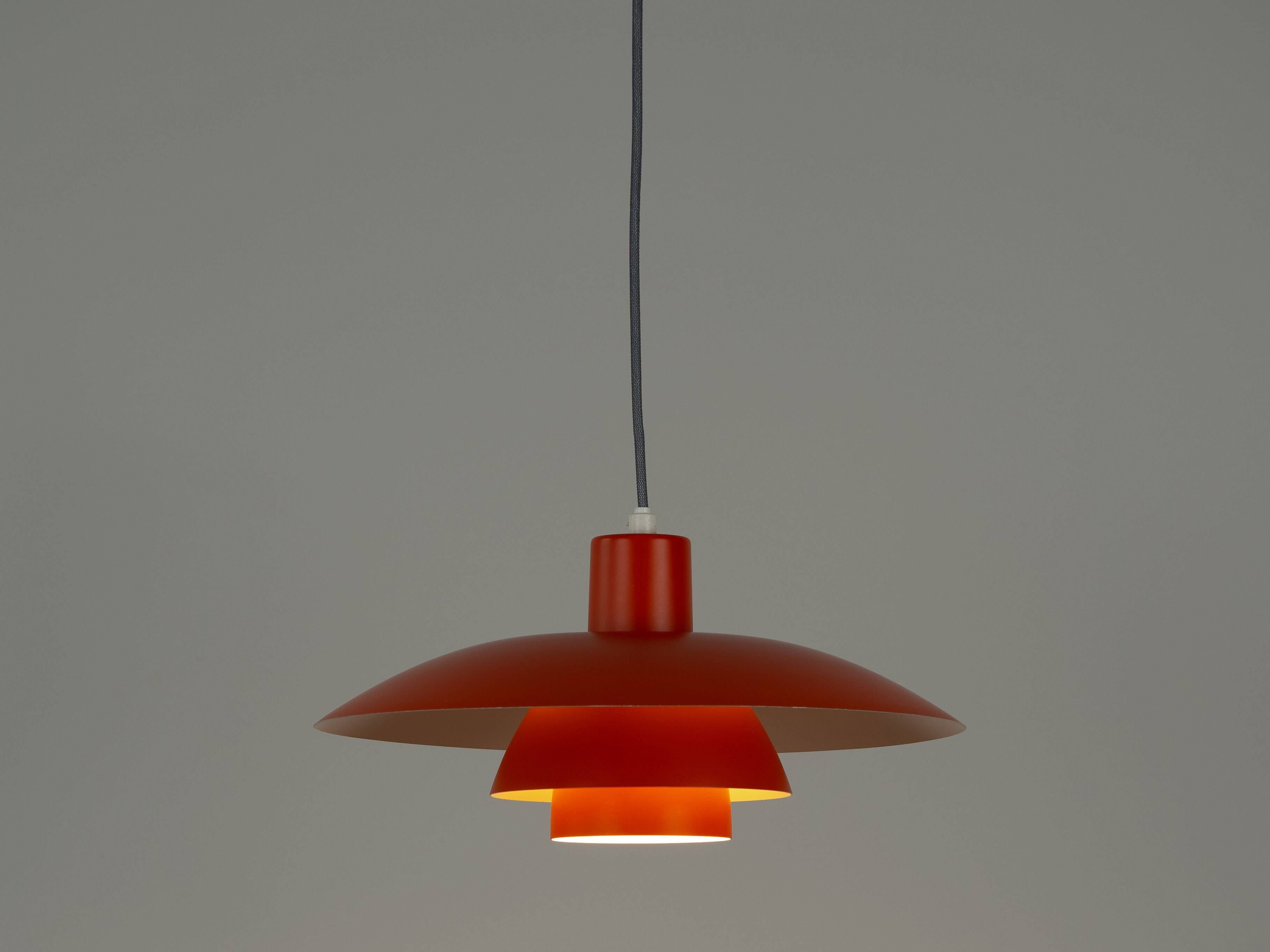Vintage Danish pendant lamp PH 4/3 by Poul Henningsen, Louis Poulsen, 1966