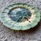 Sarreguemines barbotine dessert plate