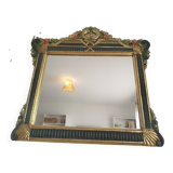 Art Deco floral mirror 1970