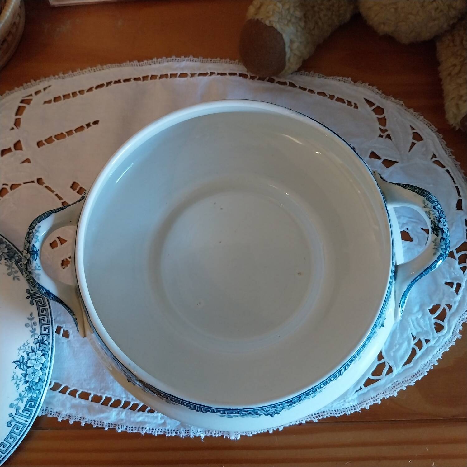 St Amand iron earth vegetable dish Lucy model