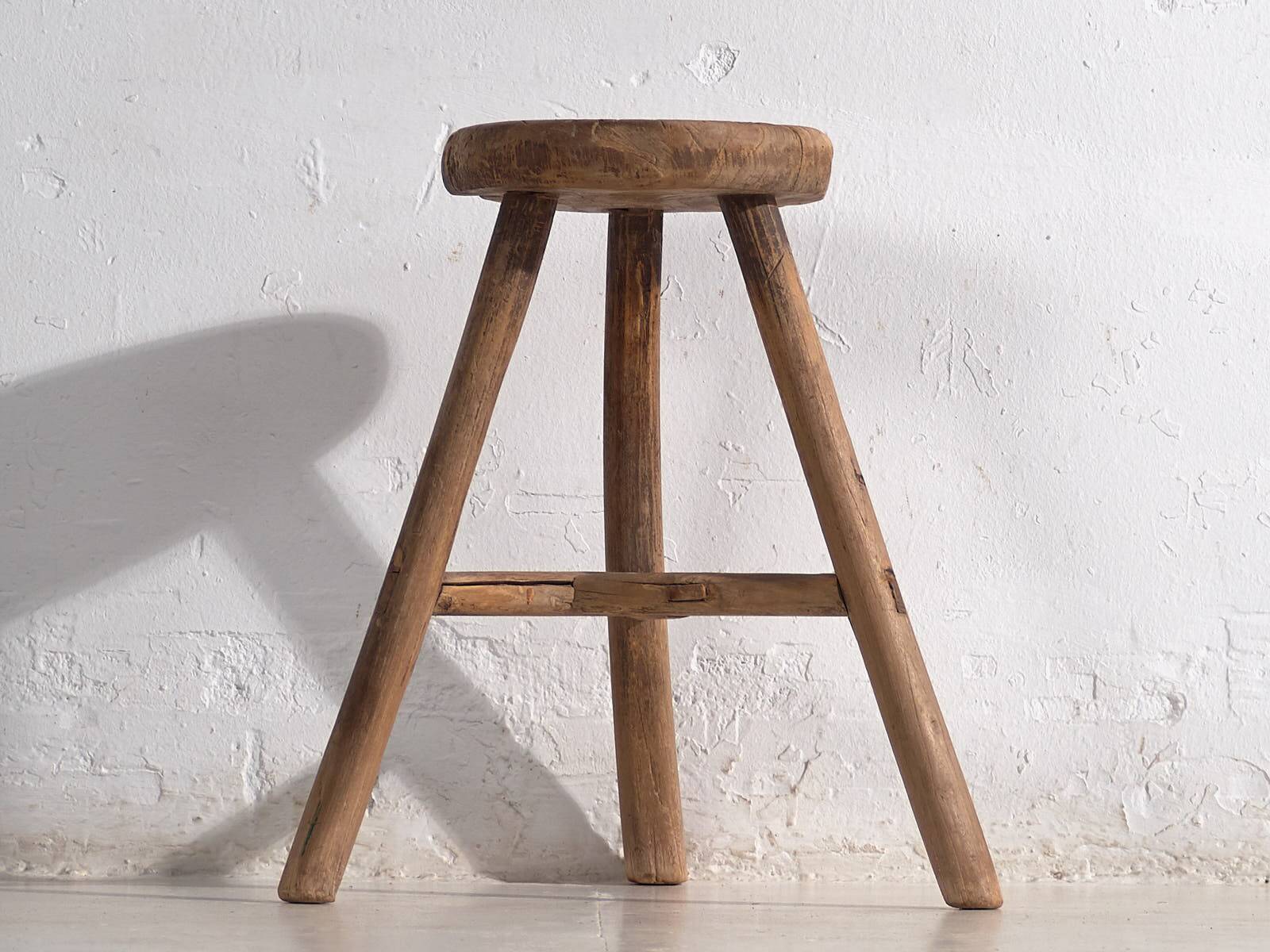 Antique handcrafted stool (c.1900)