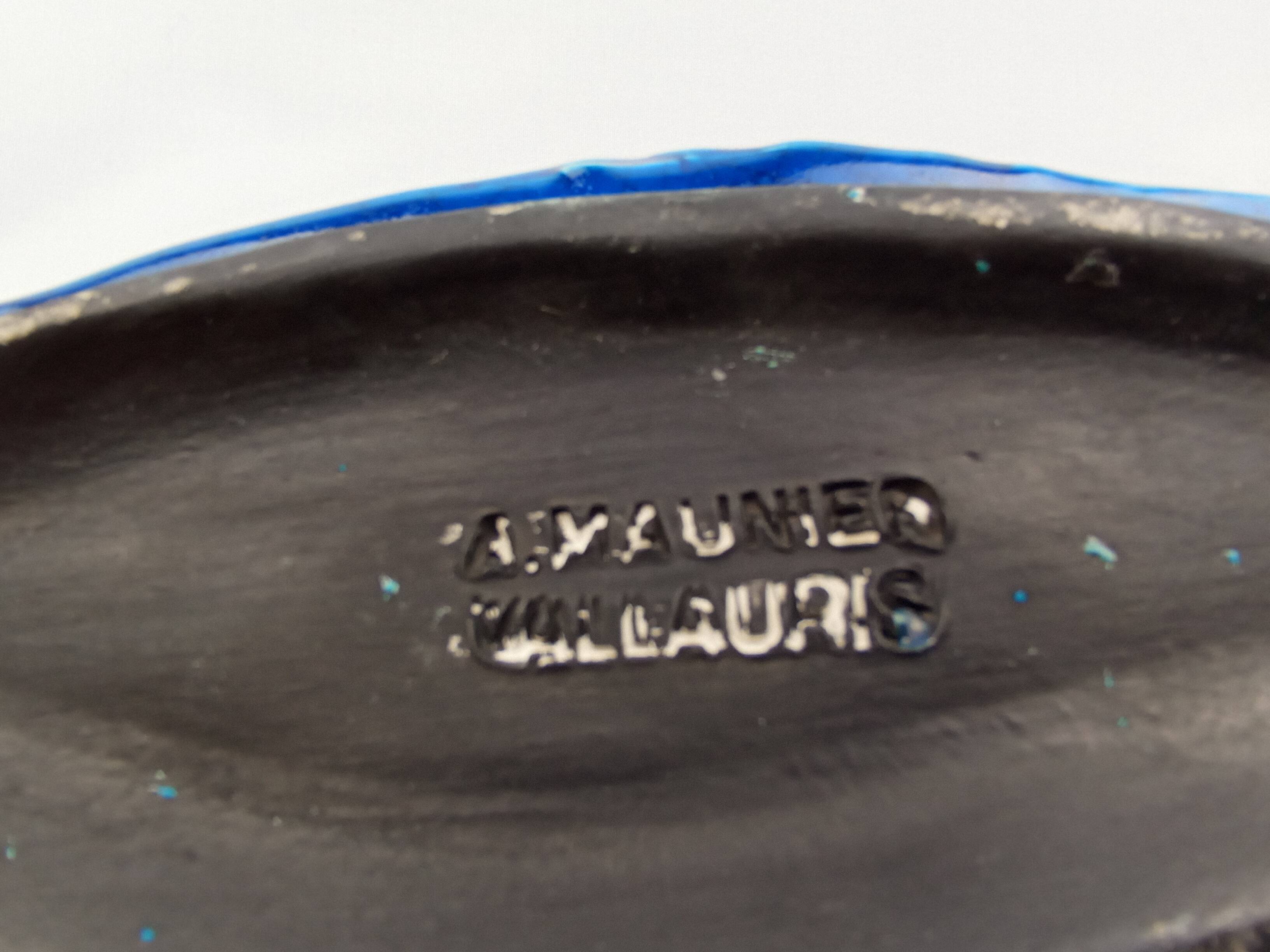 Alain Maunier Vallauris duck spades flower