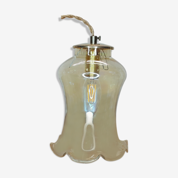 Amber hand lamp