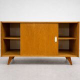 Chest of drawers mid-century veneer Jiří Jiroutek U-452 1960s Czechoslovakia