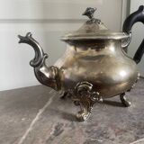 Antique Silver-Plated Victorian Teapot