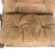 Set of 2 Siesta leather armchairs, Ingmar Relling, Norway, 1960