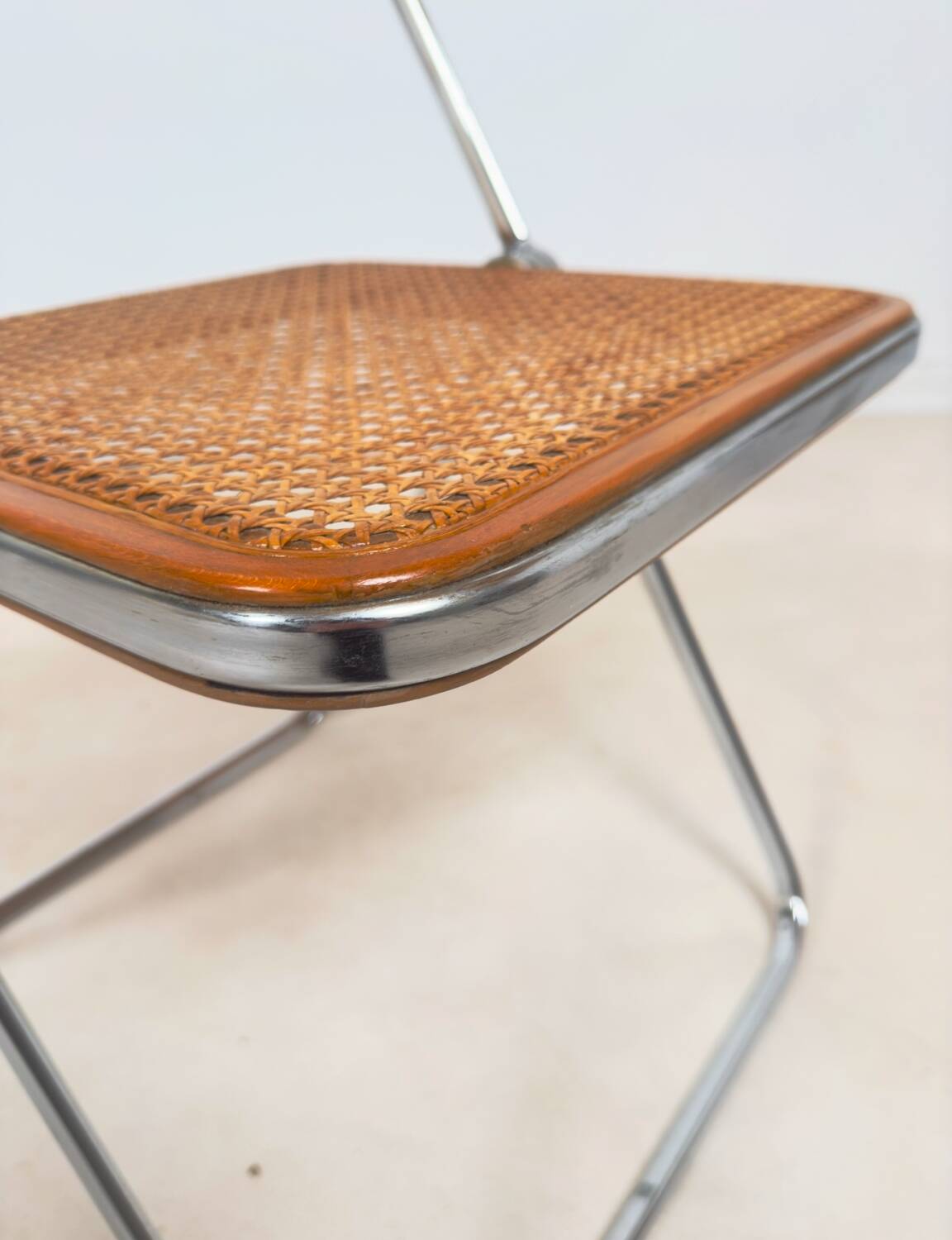 Ensemble de 5 chaises « Plia » par Giancarlo Piretti pour Castelli