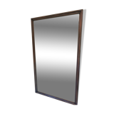 Grand miroir en bois et plâtre
