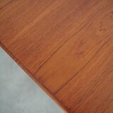 Teak table, Danish design, 1970s, production: Denmark