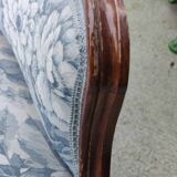 Old Pair of Louis Philippe Bergère Armchairs