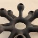 Bougeoir design scandinave Spider Jens H. Quistgaard pour Dansk, 1960