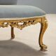 Antique baroque chairs in carved wood, Italy, 20th century
