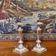 Pair of silver candlesticks