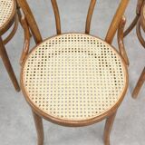 Chaise de bistrot vintage en bois courbé