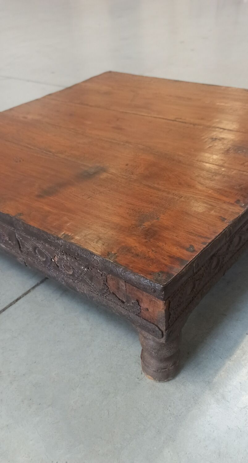 Antique coffee table, India