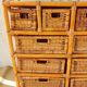 Commode en osier