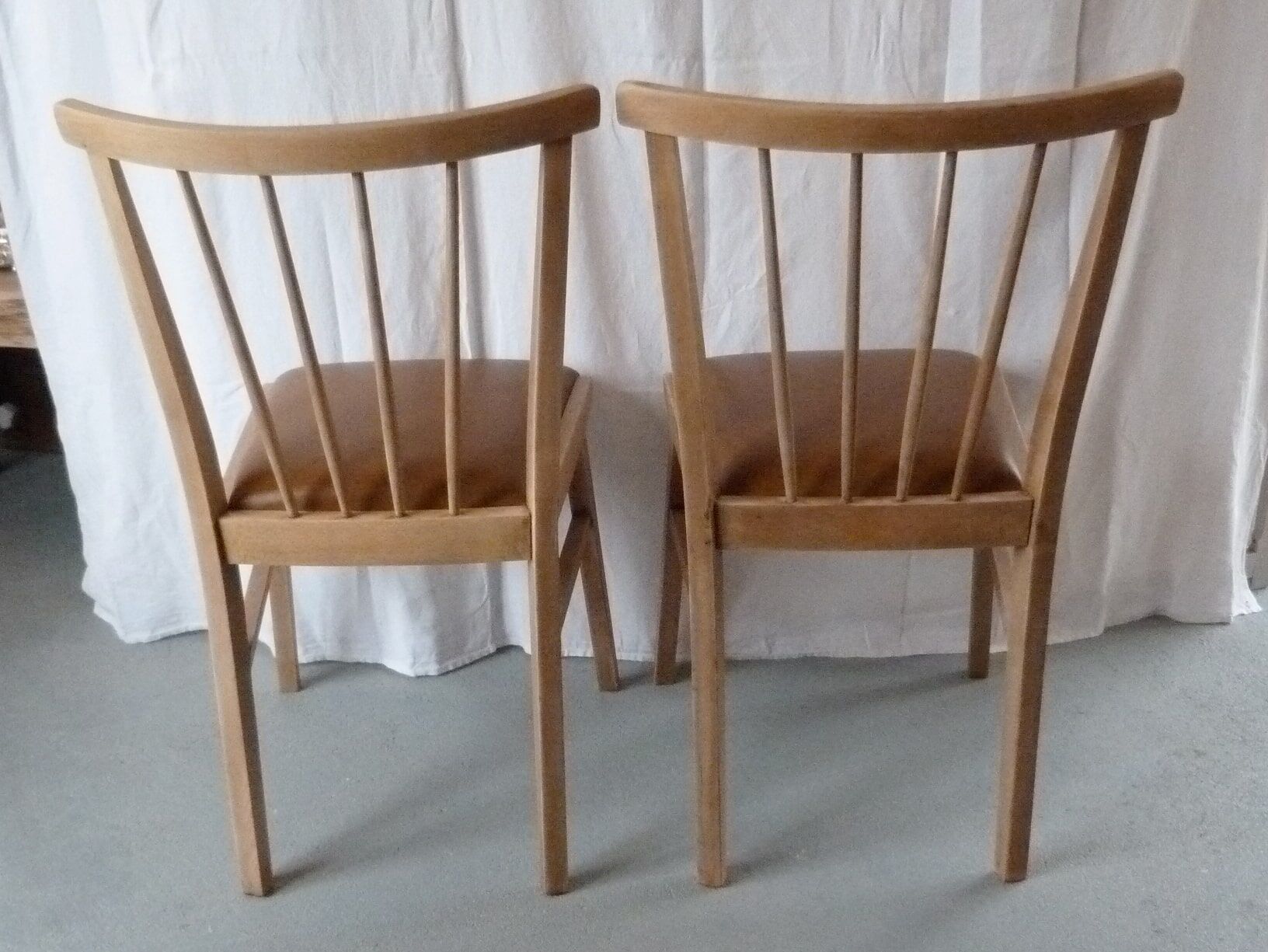Pair of baumann chairs
