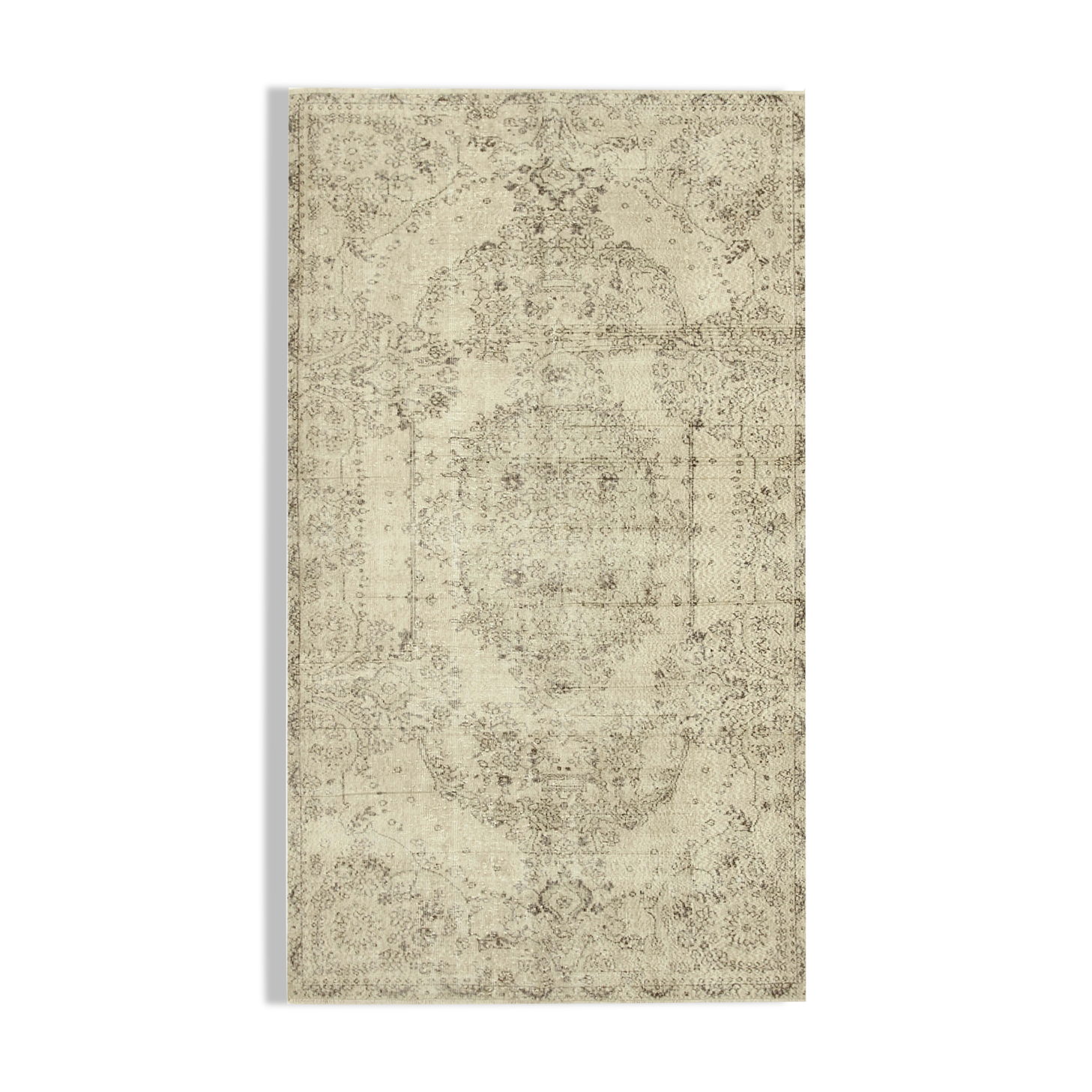 Handmade One-of-a-Kind Oriental Beige Rug 163 cm x 282 cm - 38907