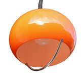 Guzzini Jolly suspension model in orange, 1968.