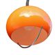 Guzzini Jolly suspension model in orange, 1968.