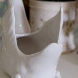Cache pot cygne "faïence d'art"