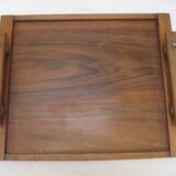 60's wooden tray