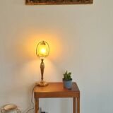 Art deco style console side table