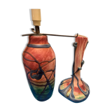 Pied de Lampe, plus onion vase, Miichele Luzoro