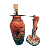 Pied de Lampe, plus onion vase, Miichele Luzoro