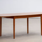 Scandinavian vintage extendable table double extension 1960