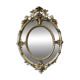 Oval mirror in the Napoleon III style