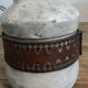 Alexandre Kostanda Rare Ceramic Leather-Rigged Lamp Base 1960