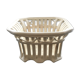 Openwork earthenware plant pot