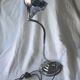 Authentic 1930 chrome brass swivel art deco desk lamp