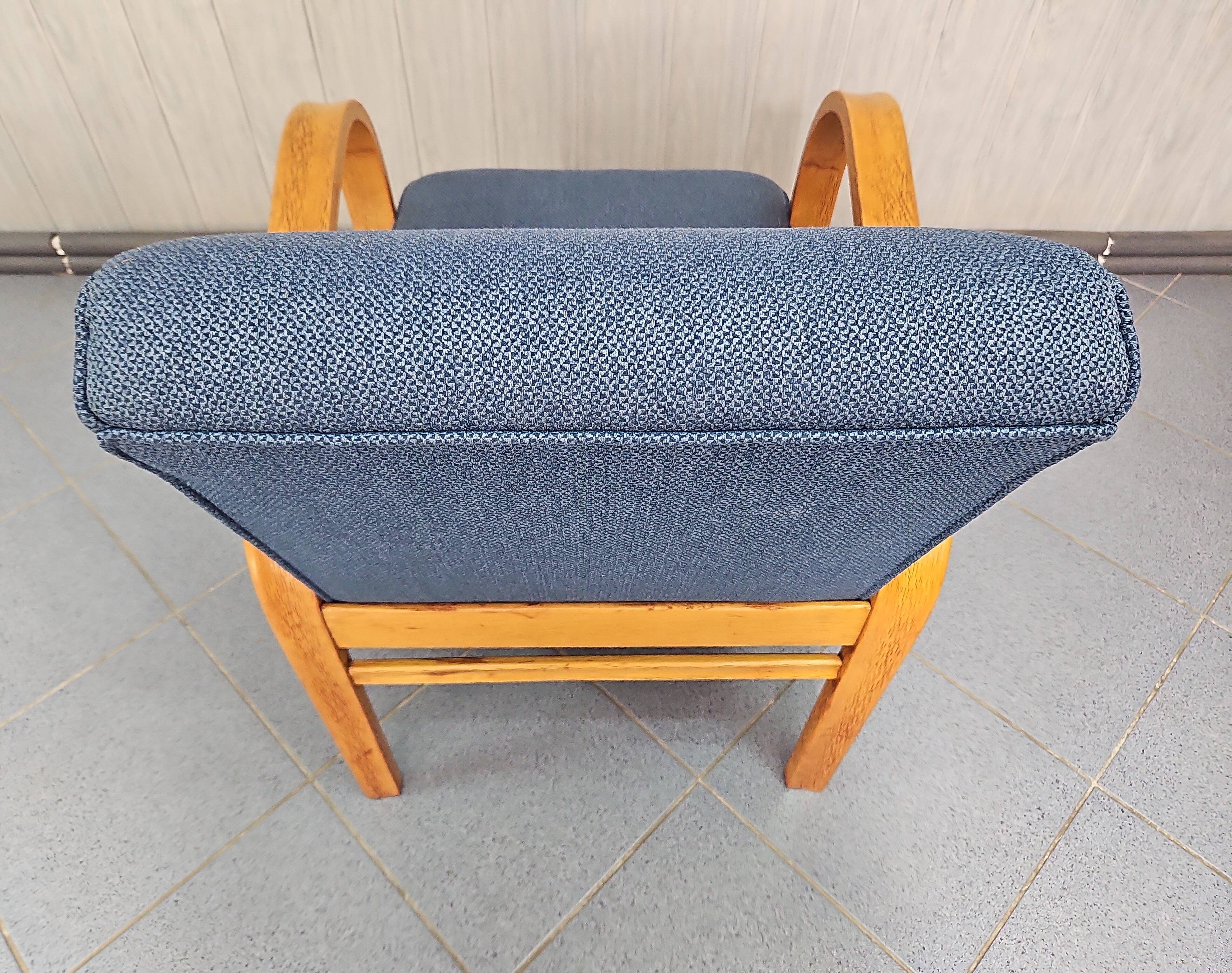 Pair of armchairs designed by K. Koželka & Antonín Kropáček for  Interier Praha Czechoslovakia 1950.