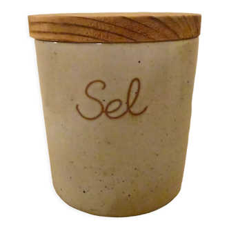 Pot à sel en grès du marais