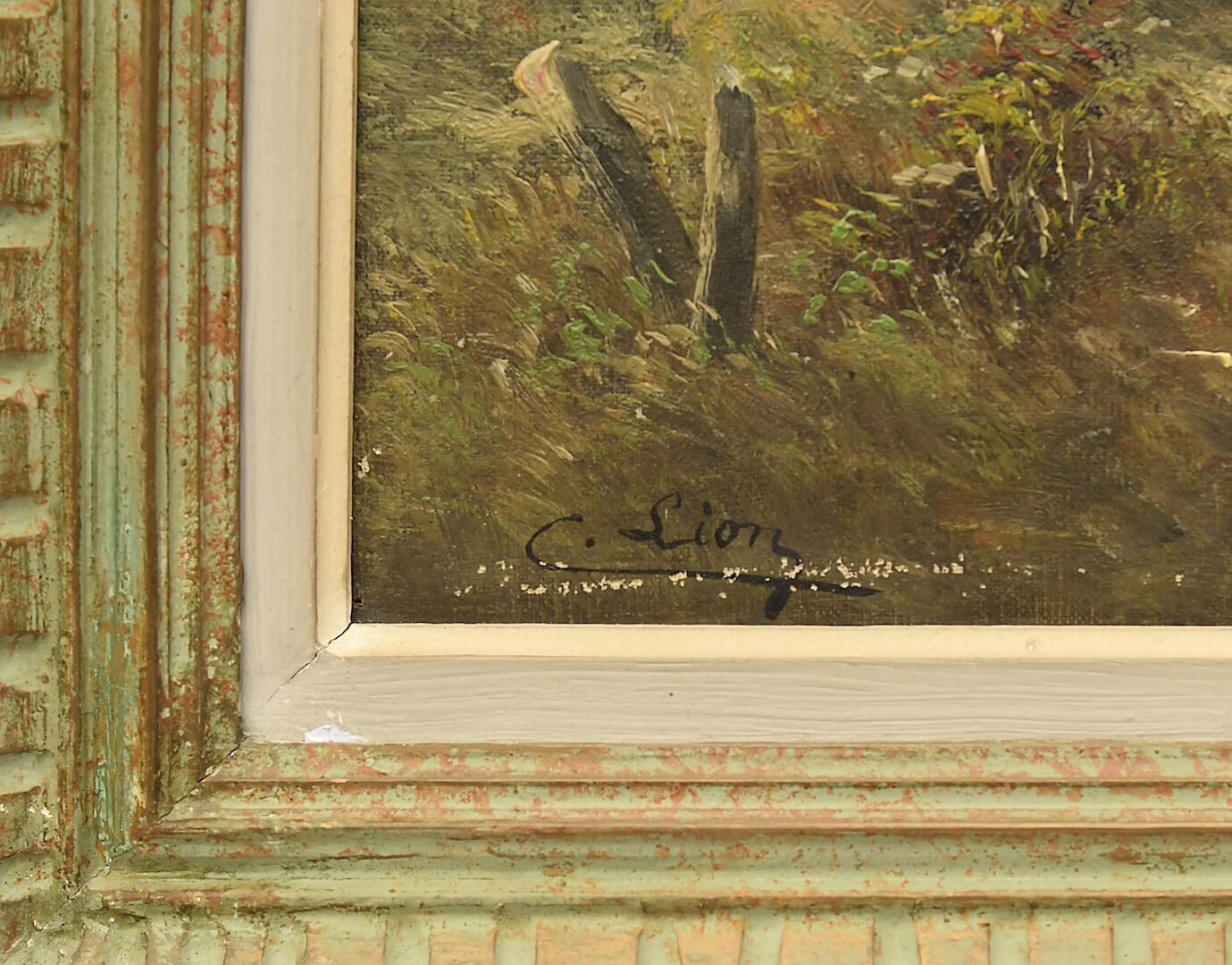 Oil on canvas Landscape