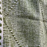Tapis Berbère - Crème et Vert - 150 x 275 cm