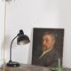 Portrait ancetre peinture sur toile