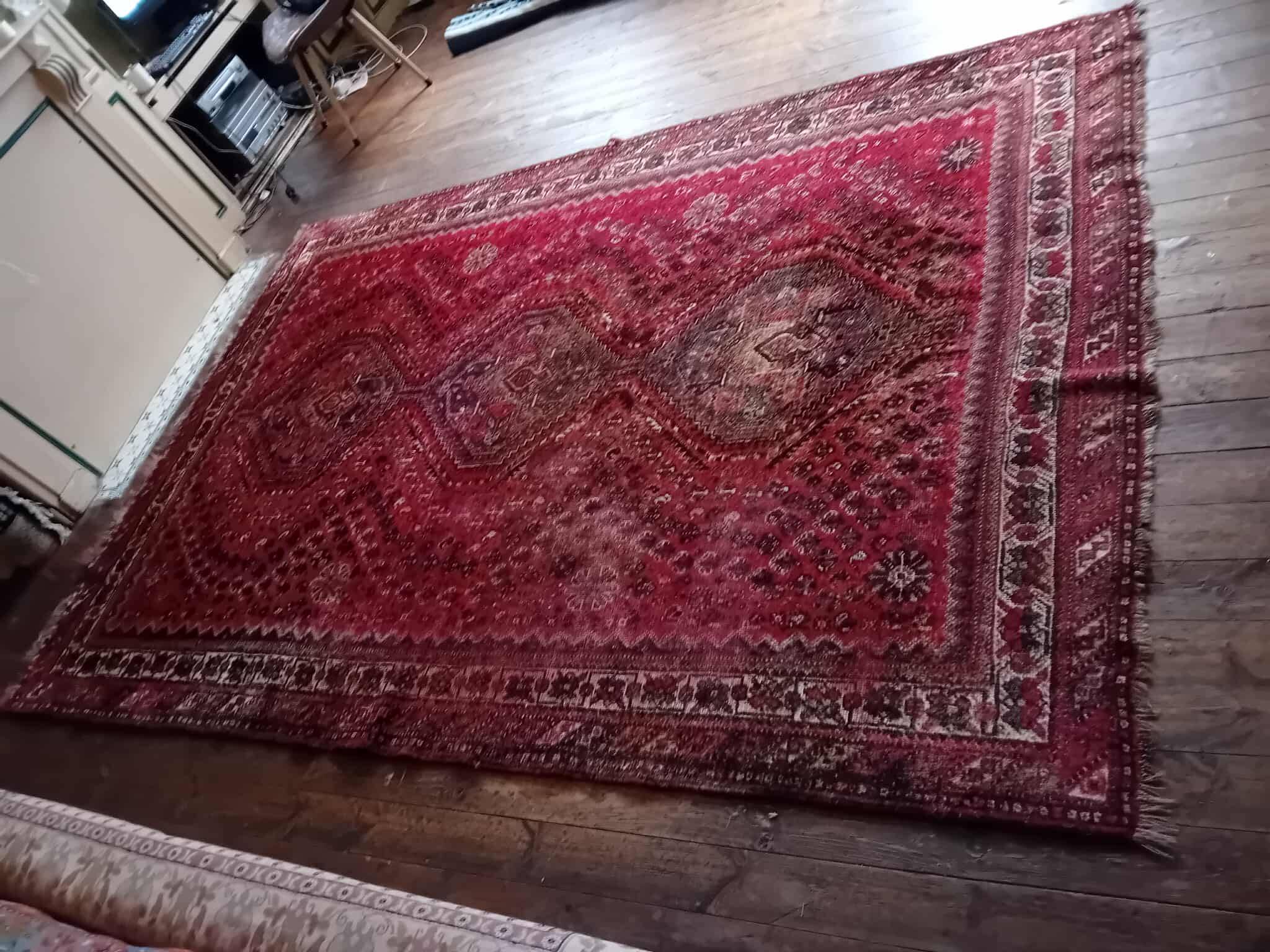 Tapis Persan Qashqaï fait main 315x222cm
