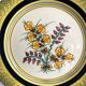 Assiette décorative Henriot Quimper fleurs