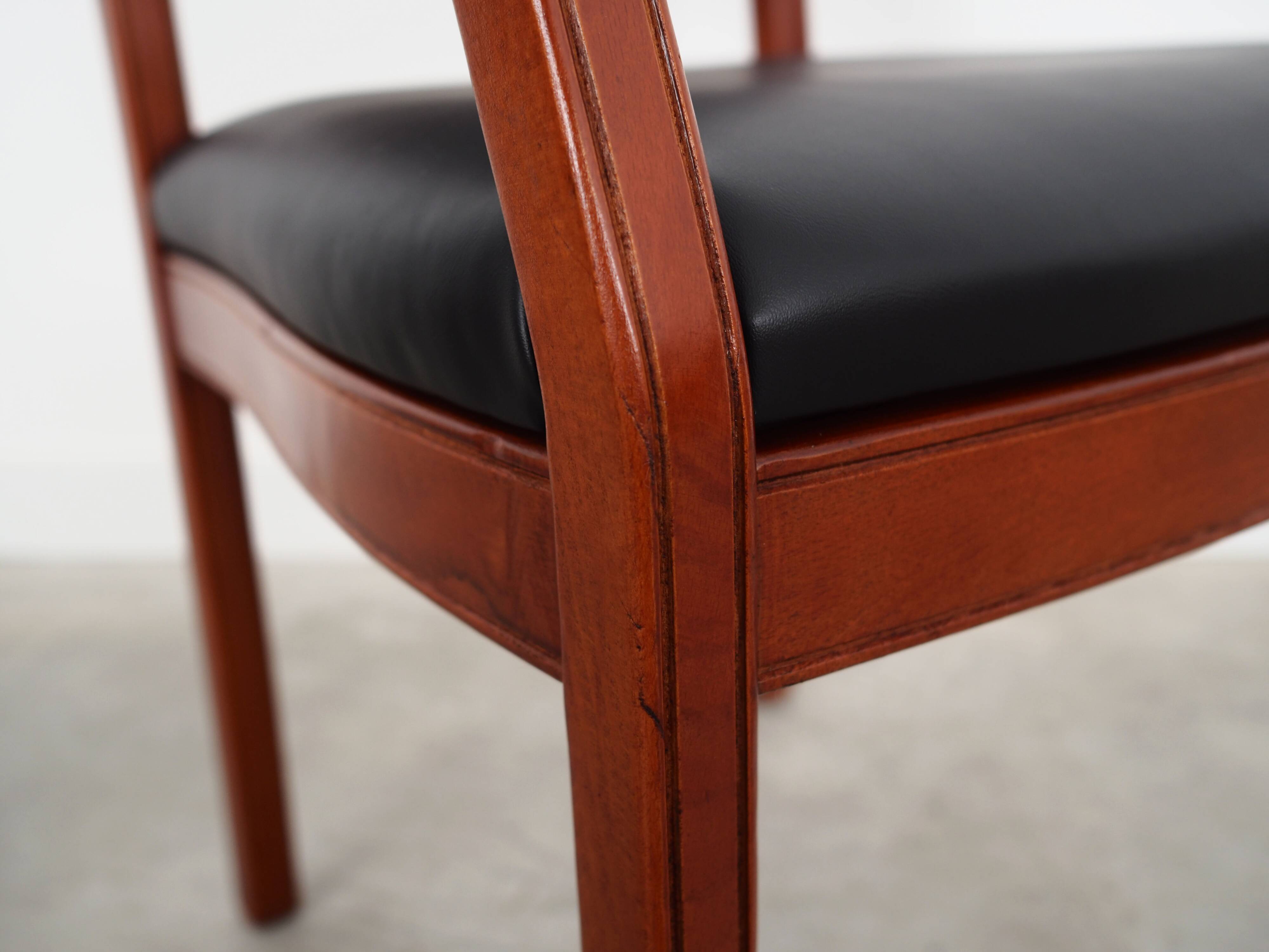 Beech chair, Danish design, 1970s, production: Denmark